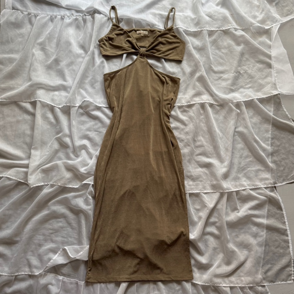 Blush BJ Cut-Out Dress